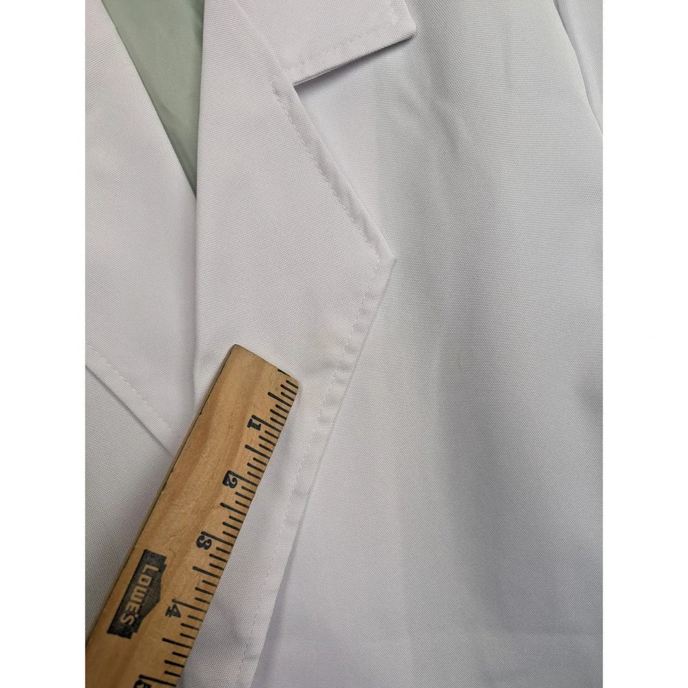 Spirit Halloween Rick Costume‎ Lab Coat Wig Adult Small/Med